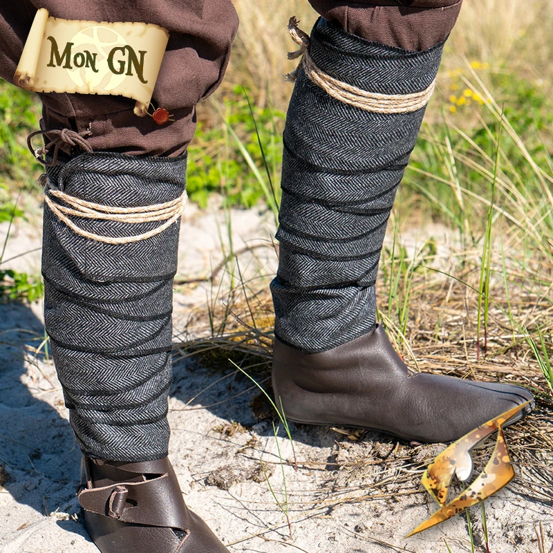 Bandes Pour Jambes En Laine 2 Bandes Pour Jambes En Laine – Image 2