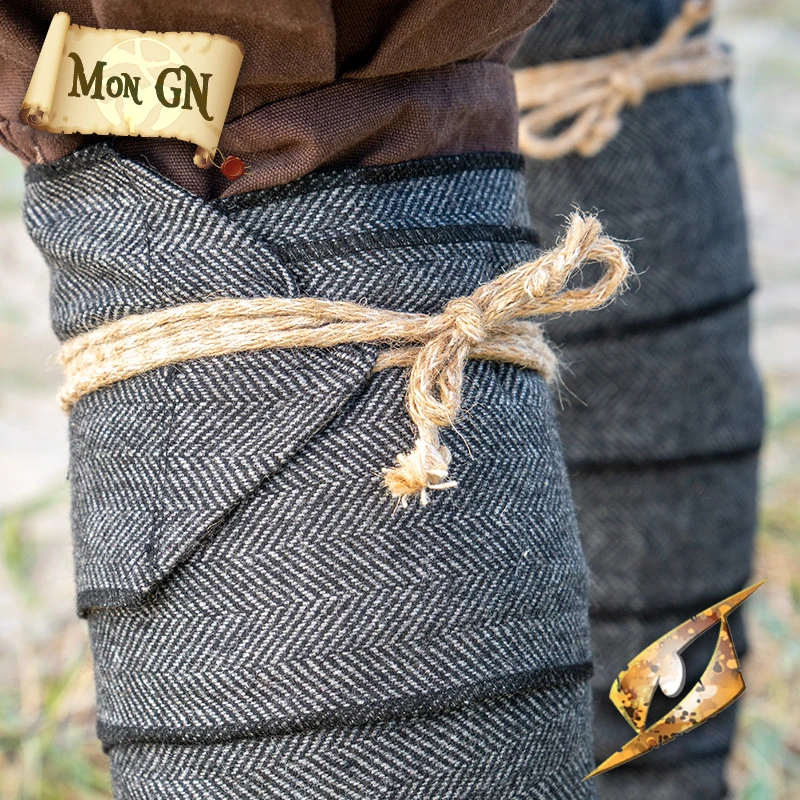 Bandes Pour Jambes En Laine 4 Bandes Pour Jambes En Laine – Image 4