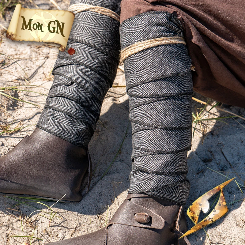 Bandes Pour Jambes En Laine 5 Bandes Pour Jambes En Laine – Image 5