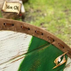 Bouclier De Thegn Blanc/Vert -Mon GN Promos Boutique bouclier de thegn blancvert 3