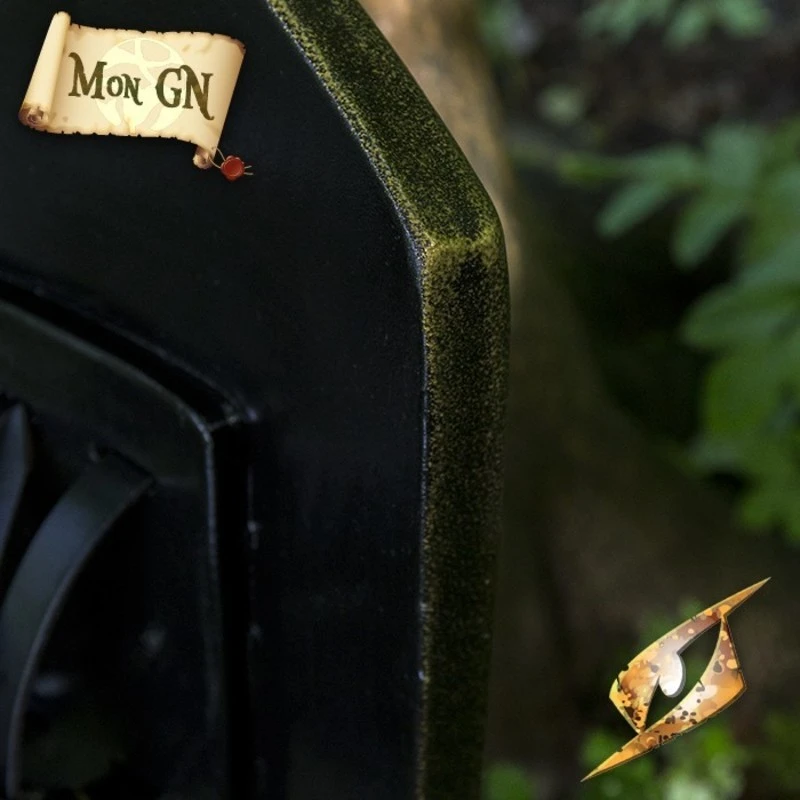 Bouclier Elfique Bleu 4 Bouclier Elfique Bleu – Image 4