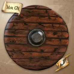 Bouclier En Bois De Drang