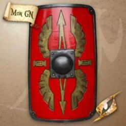 Bouclier Scutum à Angle Droit