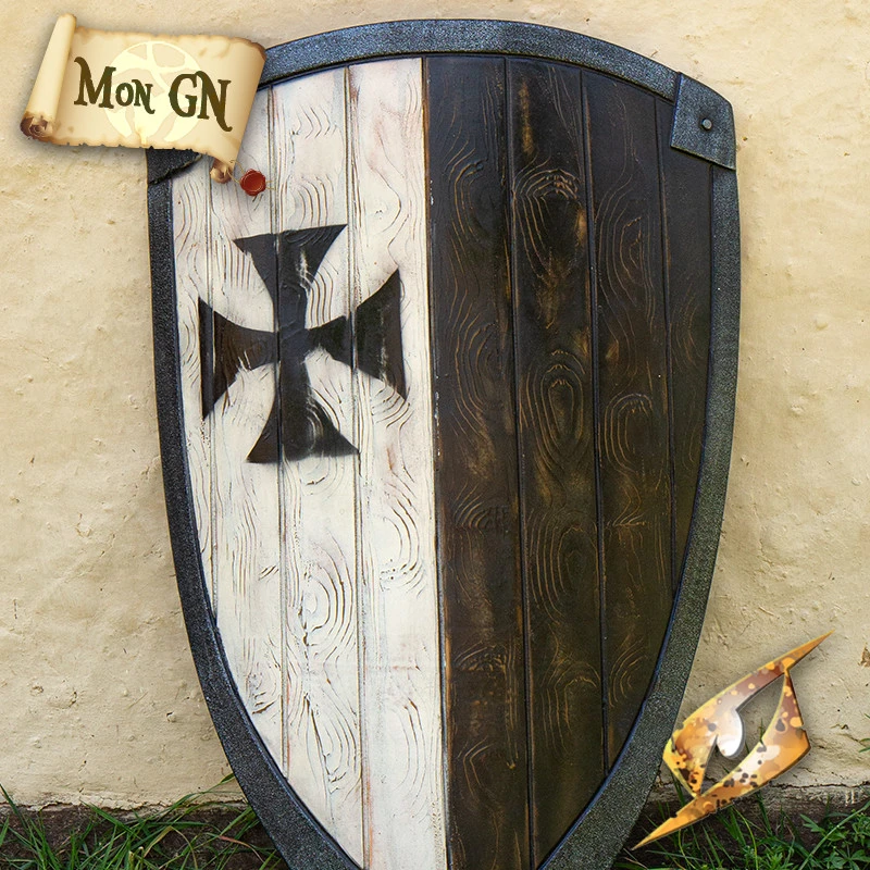 Bouclier Templier Avec Croix 2 Bouclier Templier Avec Croix – Image 2