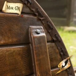 Bouclier Thegn Blanc/Bois 5 Bouclier Thegn Blanc/Bois -Mon GN Promos Boutique bouclier thegn blancbois 2