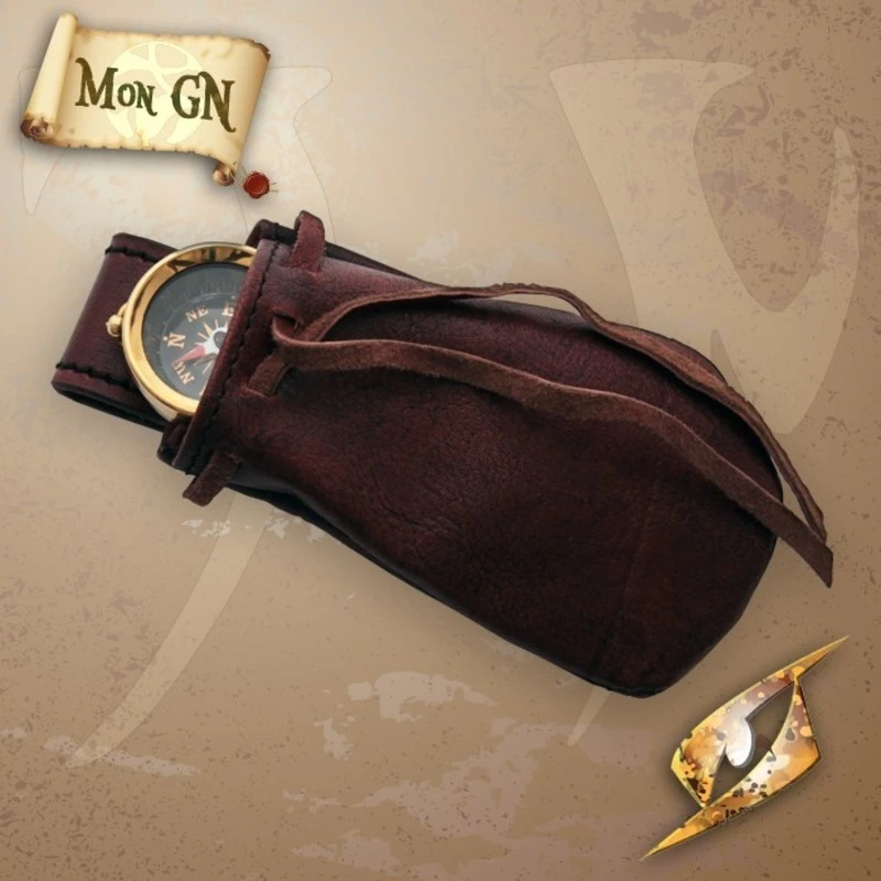 Boussole Et étui En Cuir 2 Boussole Et étui En Cuir – Image 2