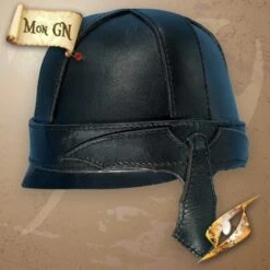 Casque De Guerrier En Cuir 5 Casque De Guerrier En Cuir -Mon GN Promos Boutique casque de guerrier en cuir 2