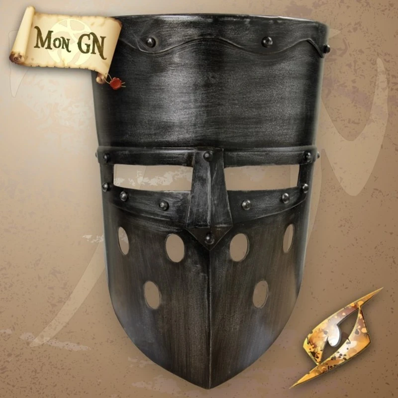 Casque Sombre De Croisé 2 Casque Sombre De Croisé – Image 2