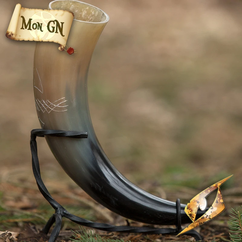 Corne Druidique Avec Support 1 Corne Druidique Avec Support