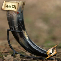 Corne & Support Corne De Jarl 0,5L -Mon GN Promos Boutique corne support corne de jarl 05l 3