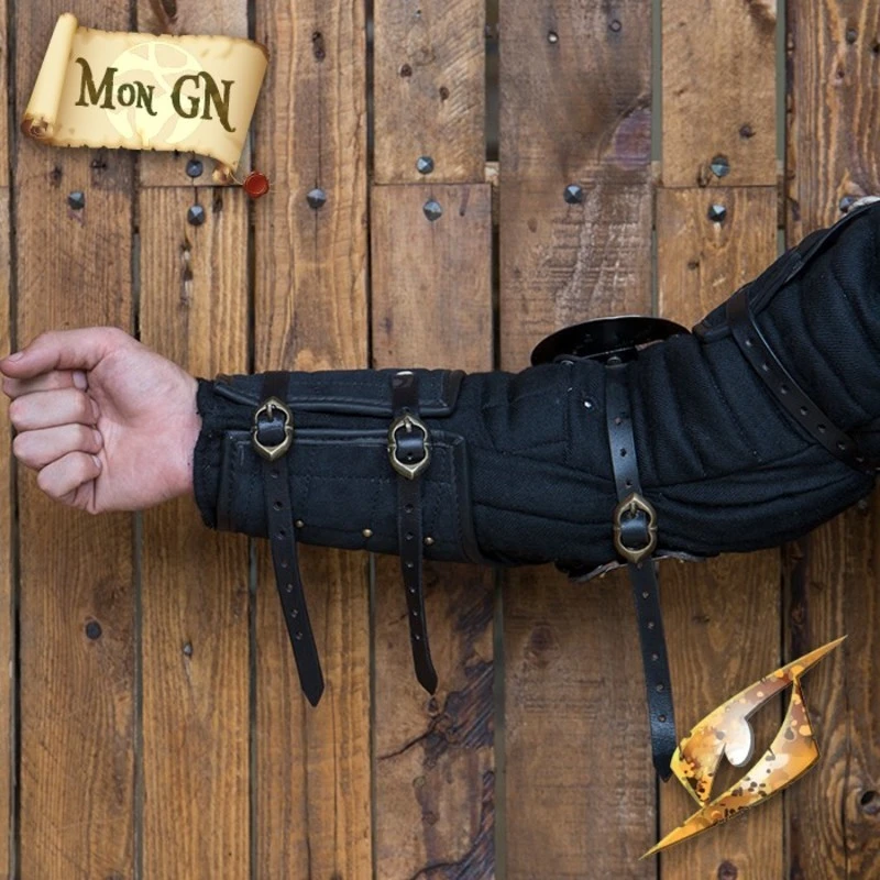 Coudières En Métal Et Protections De Bras En Cuir Splint 5 Coudières En Métal Et Protections De Bras En Cuir Splint – Image 5