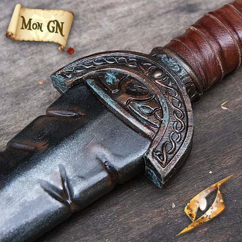 Epée Celtique ébréchée Courte 5 Epée Celtique ébréchée Courte – Image 5