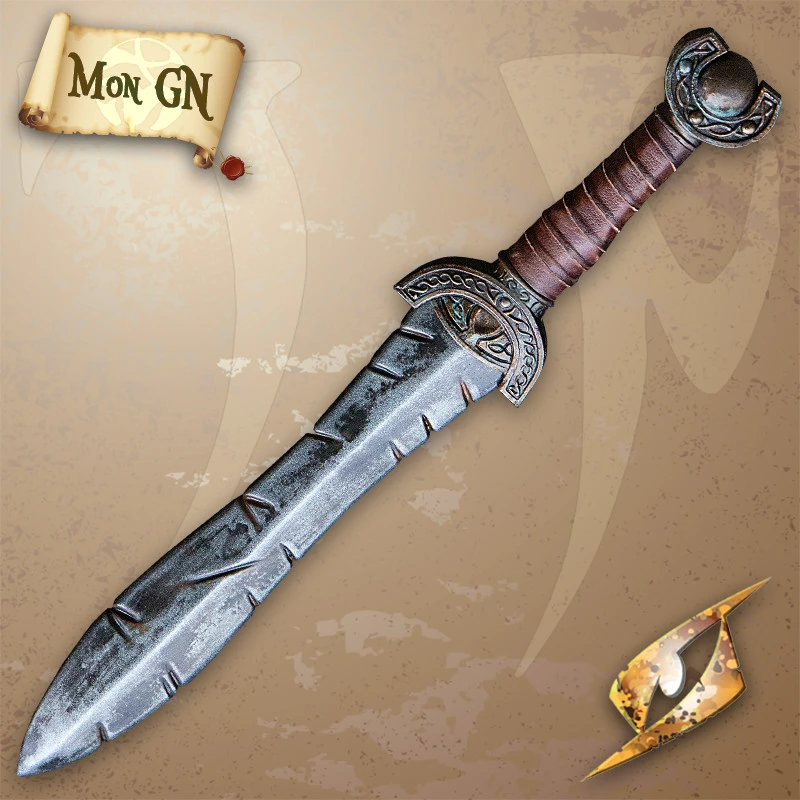 Epée Celtique ébréchée Courte 1 Epée Celtique ébréchée Courte