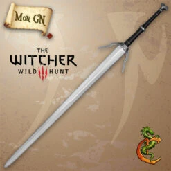 Epée D'argent Du Loup De Geralt