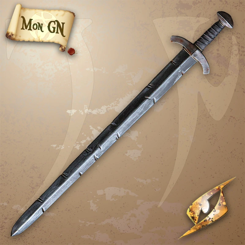 Epée D'écuyer ébréchée 1 Epée D'écuyer ébréchée