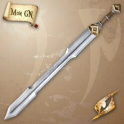 Epée De Nain Double Tranchant Longue