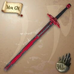 Epée Tronçonneuse Longue