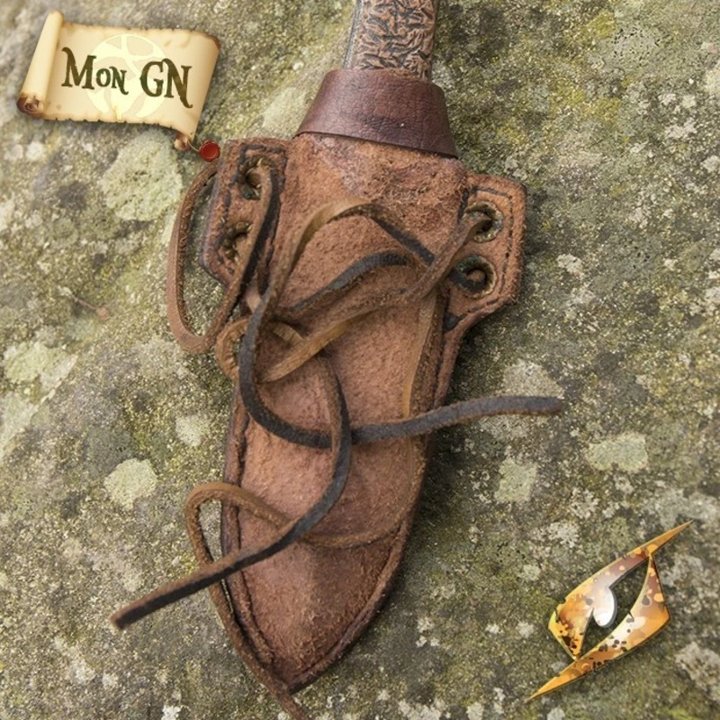 Fourreau Et Couteau De Lancer D'initiative 3 Fourreau Et Couteau De Lancer D'initiative – Image 3