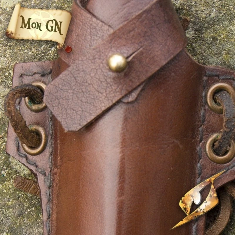 Fourreau Et Couteau De Lancer D'initiative 4 Fourreau Et Couteau De Lancer D'initiative – Image 4