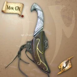 Fourreau Et Couteau De Lancer Elfe