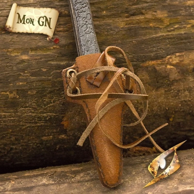 Fourreau Et Couteau De Lancer Rasoir 2 Fourreau Et Couteau De Lancer Rasoir – Image 2