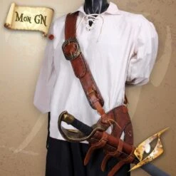 Fourreau Pirate Avec Baudrier