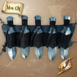 Fourreau Pour Dagues De Lancer (X5)