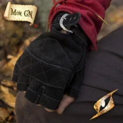 Gants Celtic En Daim