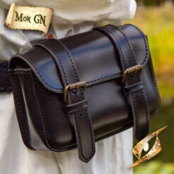 Grand Sac De Guerrier En Faux Cuir