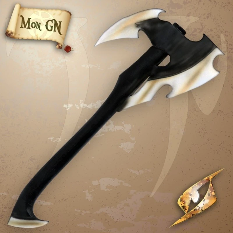 Hache D'Elfe Noir 1 Hache D'Elfe Noir