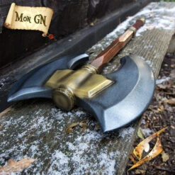 Hache De Bataille à Double Tête -Mon GN Promos Boutique hache de bataille a double tete 2