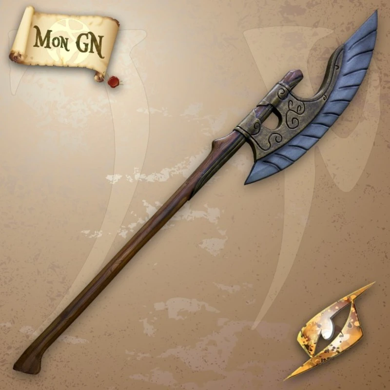 Hache Elfique Aile 1 Hache Elfique Aile