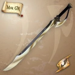 Lame Longue D'Elfe Noir