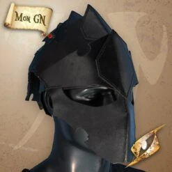 Masque D'Assassin En Cuir -Mon GN Promos Boutique masque d assassin en cuir 5