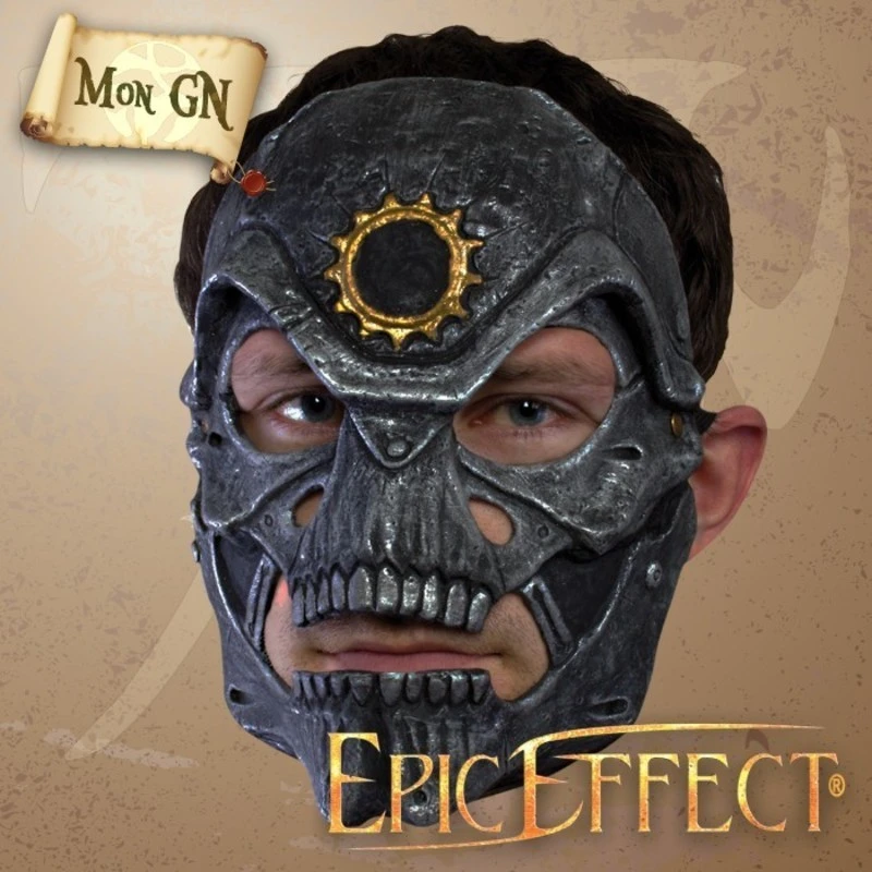 Masque Trophée Crâne En Métal 1 Masque Trophée Crâne En Métal