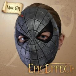 Masque Trophée Face De Toile