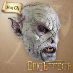 Orc Bestial Blanc -Mon GN Promos Boutique orc bestial blanc masque integral 1