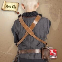 Plastron Simple Sombre -Mon GN Promos Boutique plastron simple sombre 1