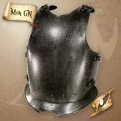 Plastron Sombre De Guerrier