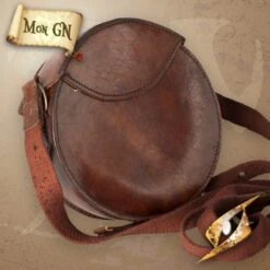 Sac En Cuir Rond -Mon GN Promos Boutique sac en cuir rond 2