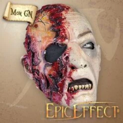 Zombie Visage Arraché